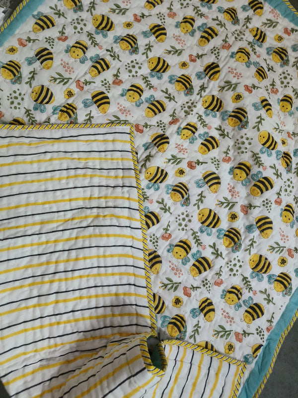 Bumble Bee Baby Quilt