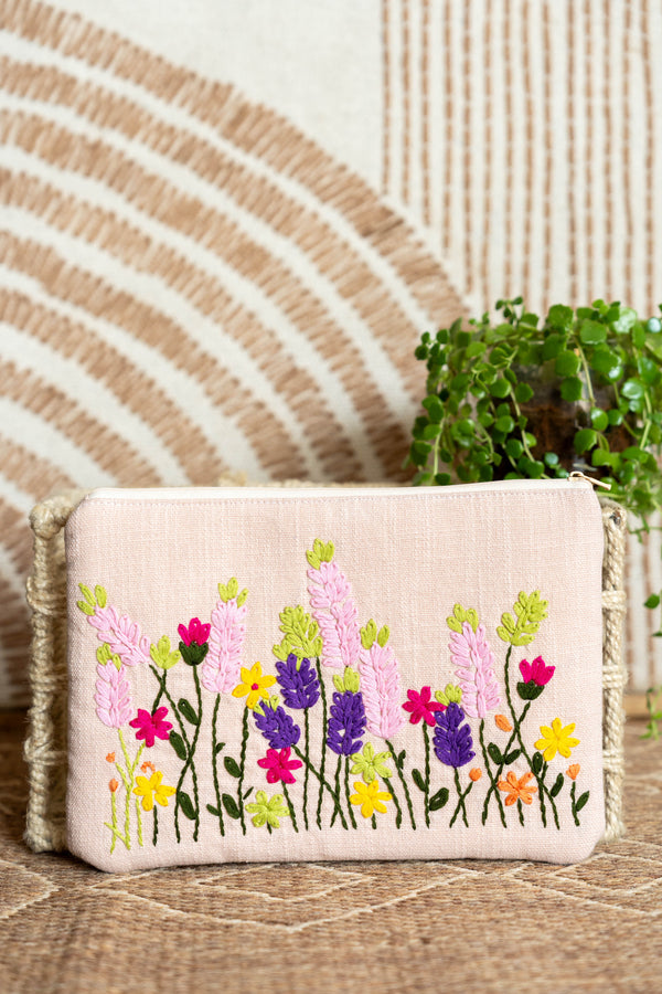 UTILITY POUCH-PEACH BABY