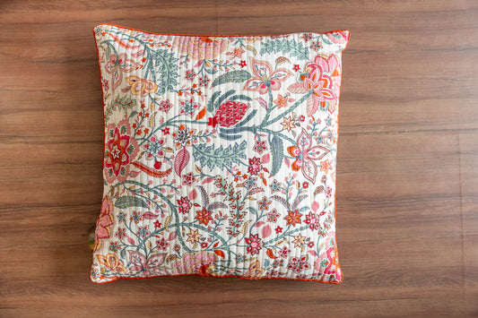 Pastel Floral Cushion Cover