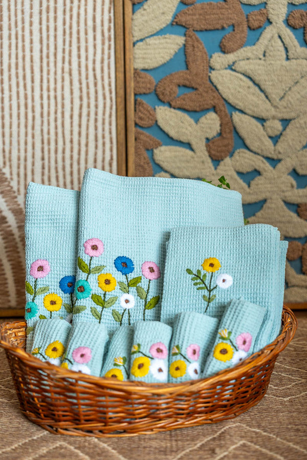 OCEAN BLUE TOWEL SET