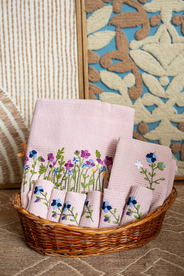 ROSE PINK TOWEL SET