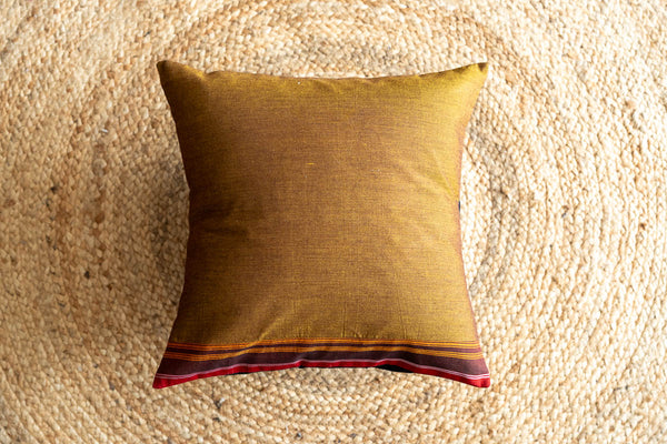 Kasuti Khun Border Cushion Cover