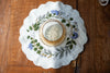 Hand Embroidered Cotton Doilies