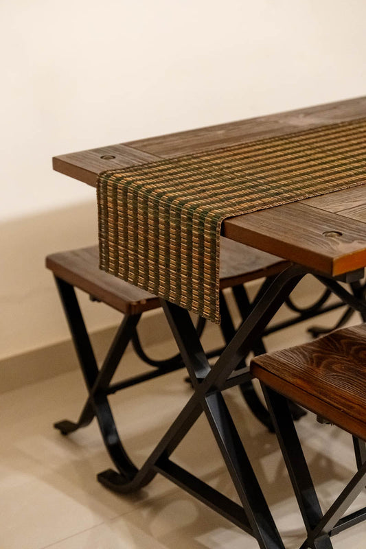 Panna - Bengal Madhur Katte Table Runner & Table Mats