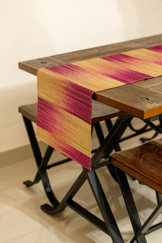Ombre - Bengal Madhur Katte Table Runner & Table Mats