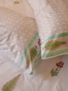 Piramal Hand Block Printed 300TC Percale Cotton Bedsheet
