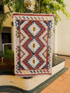 Handwoven Dhurrie Rug - The Geometric Weave