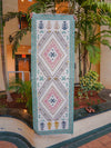 Handwoven Dhurrie Rug - The Bubblegum weave