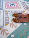 Handwoven Dhurrie Rug - The Pastel Weave