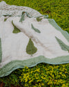 Ajmer Hand Block Printed Hand Quilted Cotton Quilt / Razai
