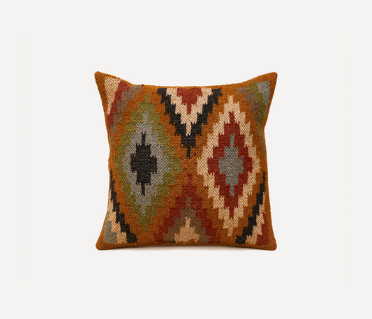 Diagonal Kilim Cushion Cover