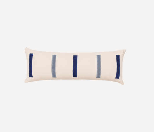 Noor Hand Block Printed Lumbar Sham Cushion Cover