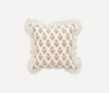 Raj Pankhudi Hand Block Printed Ruffled Cushion Cover