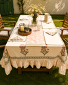 Raj Pankhudi Handblock Printed Cotton Dining Table Cover