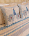 Sadabahar Hand Block Printed Jute Cotton Bedcover