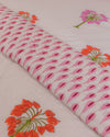 Jaipur Hand Block Printed Hand Quilted Cotton Quilt / Razai
