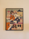Wall Art / Hand Made Tapestry - Boho Santorini