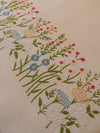 Blossom Bliss Hand Embroidered Bedcover