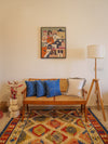 Wall Art / Hand Made Tapestry - Boho Santorini