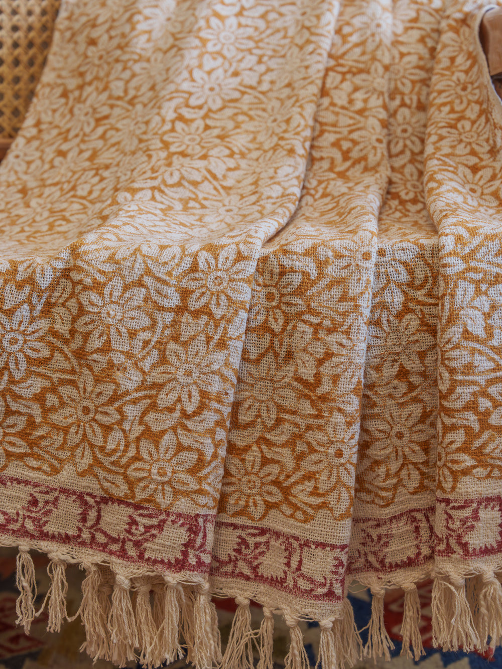 Bagru Throw