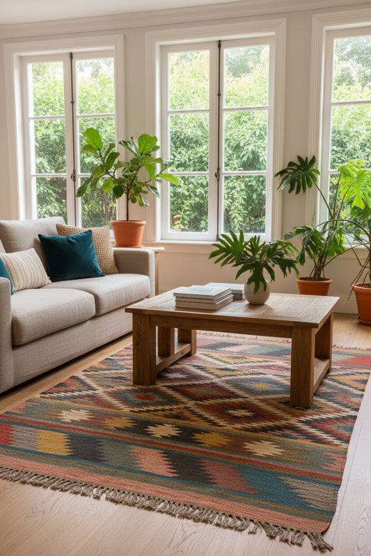 Handwoven Dhurrie Rug- The OG