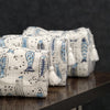 Fish Hand Block Printed Cosmetic Pouch