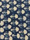 Phool Indigo Ajrakh Cotton Dining Table Cover