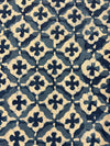 Bahaar Indigo Ajrakh Cotton Dining Table Cover
