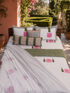 Kamal Hand Block Printed Hand Quilted Cotton Quilt / Razai