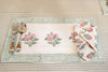dining table mats and napkins in hand block print for festive occasion.
