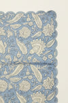 gift ready set of 2 hand block printed cotton napkins 