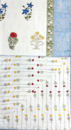 Guldasta Hand Block Printed Mulmul Cotton Reversible Dohar