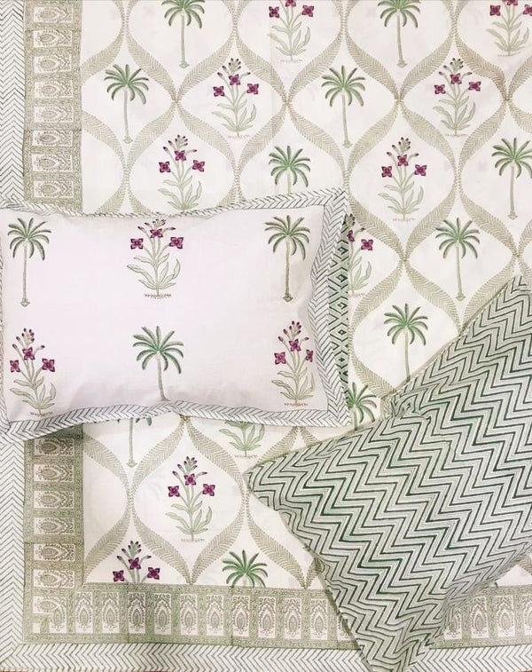 Hara Jaal Bedsheet
