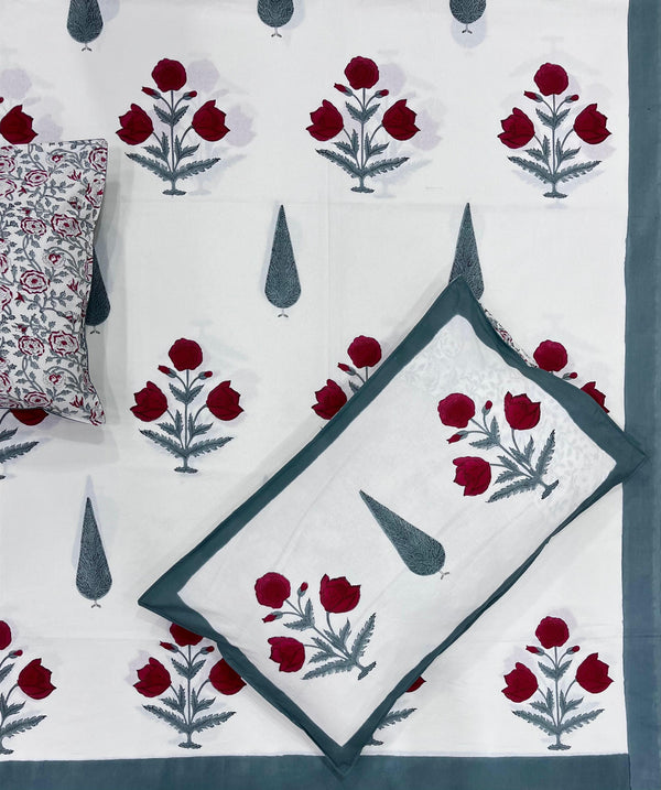 Red Roses Bedsheet
